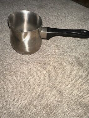 Uniware Stainless Steel Butter Melting Pot Small Sauce Warmer